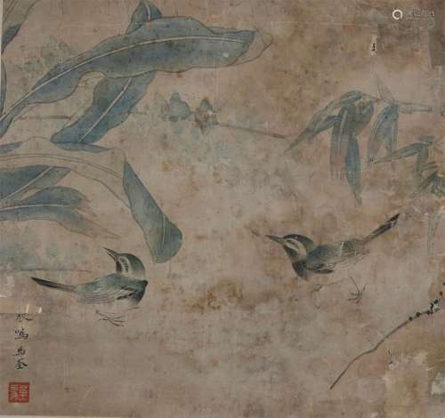 A Chinese Flower&Bird Painting, Ma Quanhua Mark