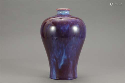 A Chinese Fancy Glaze Porcelain Plum Vase