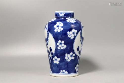 A Chinese Plum blossom Porcelain Vase