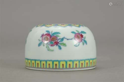 A Chinese Doucai Porcelain Brush Washer