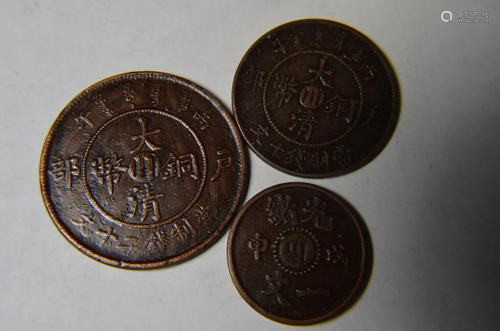 Three Chinese Coins