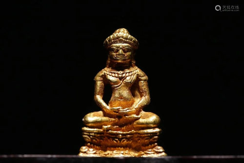 Chinese Gold Buddha