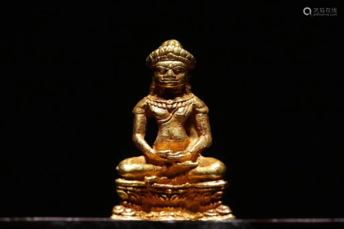 Chinese Gold Buddha
