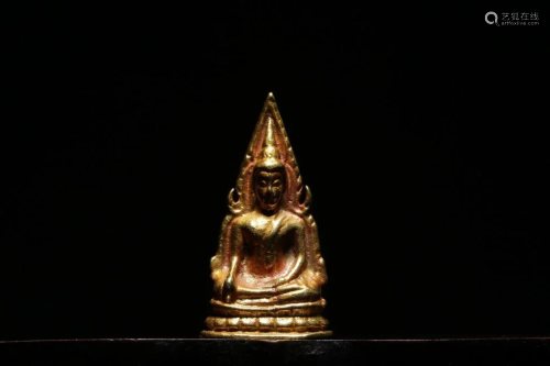 Chinese Gold Buddha