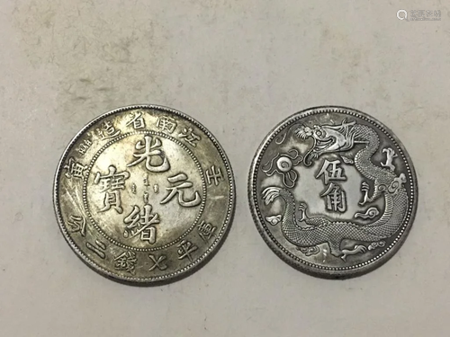 Two Chinese Coins