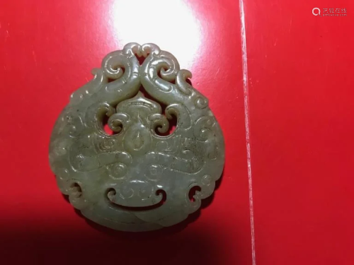 Chinese Jade Plaque