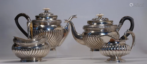 Superior Antique Russian Silver Coffee/Tea …