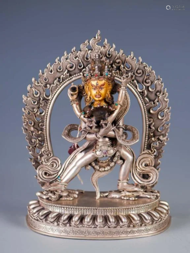 Nepal Silver Buddha