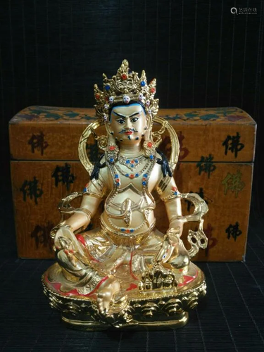 Chinese Gilt Bronze Buddha