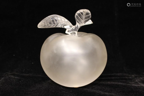 Lalique Perfumer Bottle,Apple