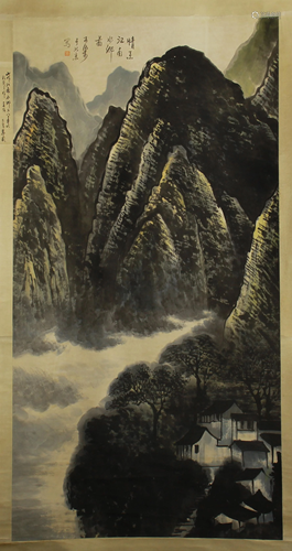 CHINESE INK PAINTING OF LI KERAN