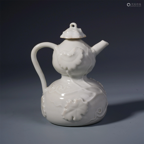 CHINESE PORCELAIN WHITE GLAZ…