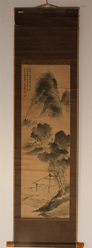 CHINESE PAINTING OF MOUNTIAN VIEWS A…