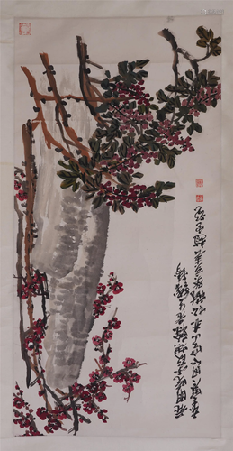 CHINESE INK AND COLOR PAINTING OF ZH…