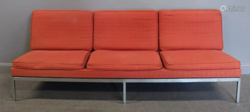Midcentury Upholstered Sofa Attribute…