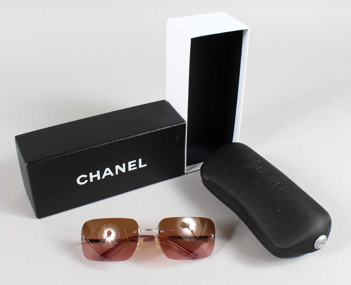 chanel ombre sunglasses