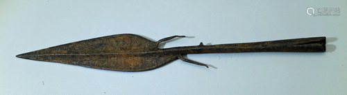 Congo Region Spear Head, early 1900s