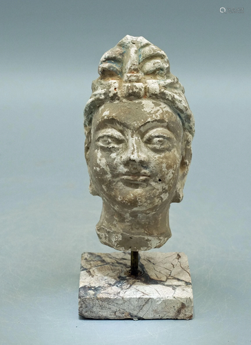 Gandharan Stucco Head - Indus Valley