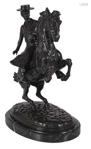 SPANISCHER REITER, BRONZE,