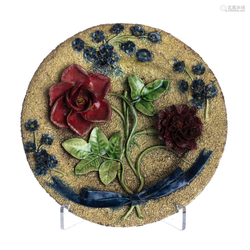 Jose A. Cunha 'flowers' plate