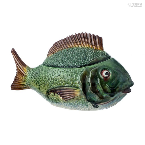 Fish-shaped terrine