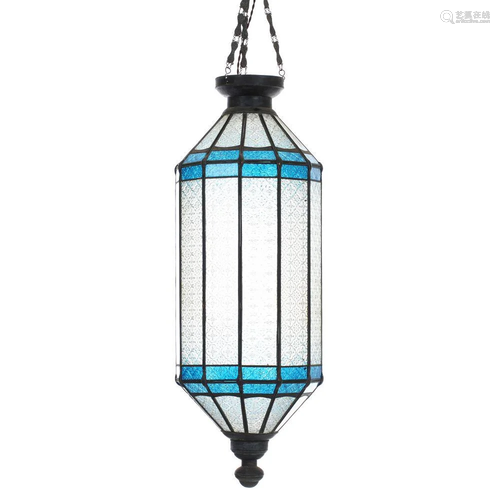 Moroccan glass Lantern