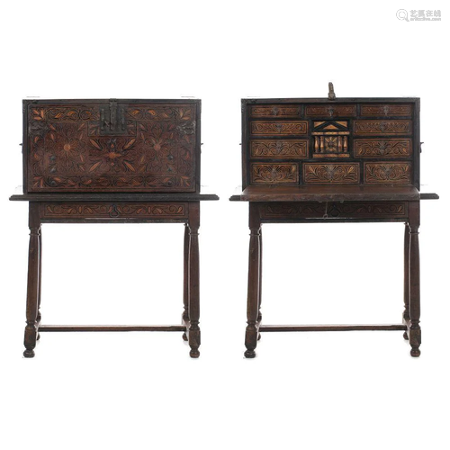 BargueÃ±o cabinet with stamp