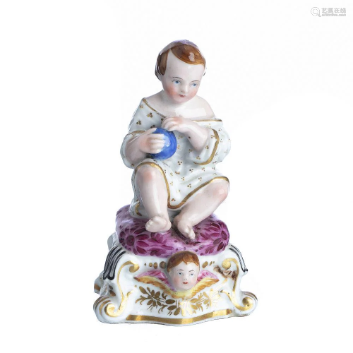 Baby Jesus in Vista Alegre Porcelain