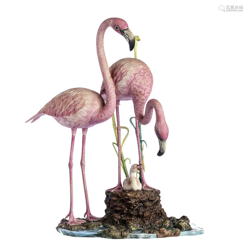 Sculpture group with 'Flamingos' by Vista …