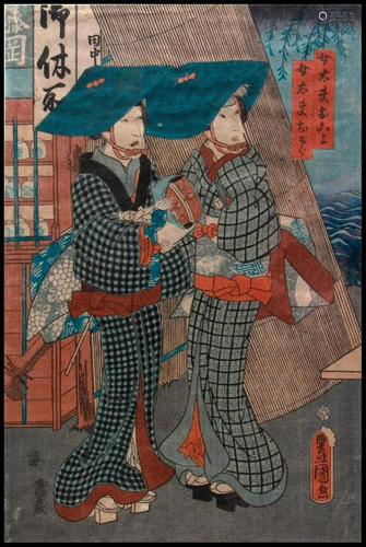 KUNISADA/Toyokuni III (1786-1865)