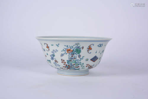 A Chinese Doucai Porcelain Bowl