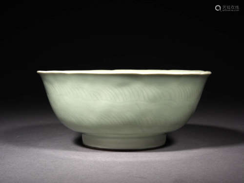 A Chinese Light Greenish-blue Glaze Porcelain Bowl