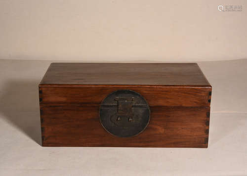 A Chinese Rose wood Box