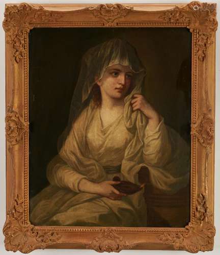 O/C After Angelica Kauffman, Vestal Virgin