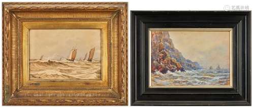 2 Seascape Paintings by Daglish, Foster