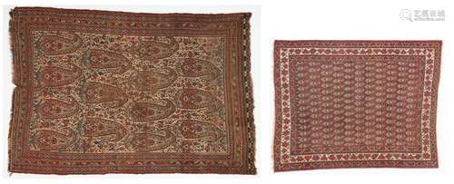 2 Oriental Rugs, Qashqai and Afshar