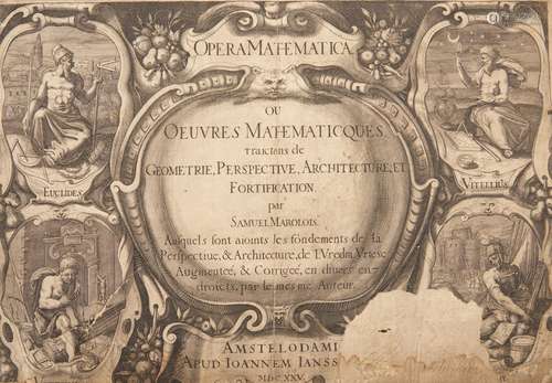 OPERA MATHEMATICA, Samuel Marolois, 1625