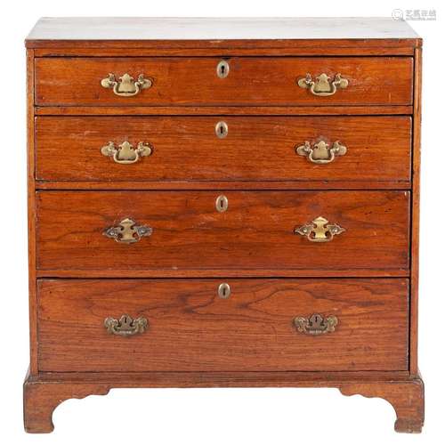 Early Middle TN Walnut Chest of Drawers