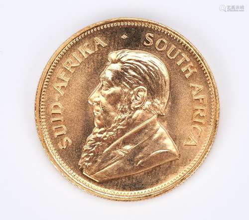 1984 22K Gold South African Krugerrand