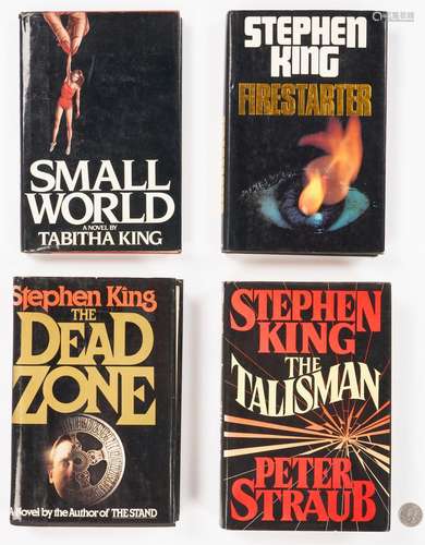 4 Signed Novels, incl. Stephen King