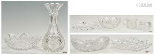 8 ABPCG Decorative Items, incl. Bowls, Vases