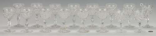 16 ABPCG Goblets including signed Libbey