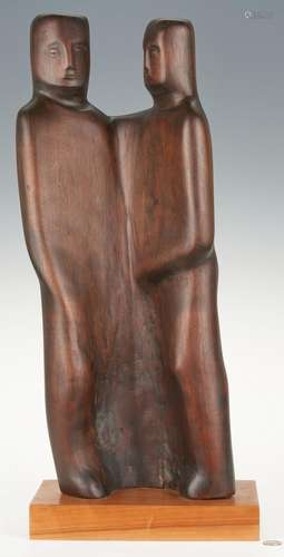 Olen Bryant Wood Sculpture, 