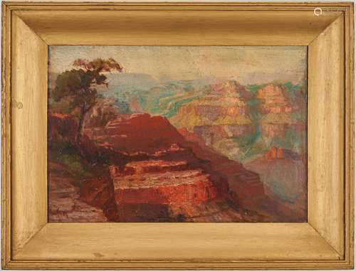 Arthur W. Best O/B Grand Canyon Painting