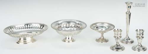 6 Hollowware Items, incl. Christofle Bowl