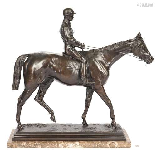 Isidore Bonheur Bronze, Kincsem with Madden Up