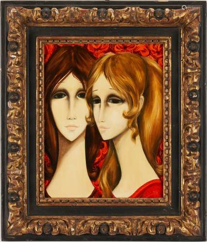 Pati Bannister O/B, Portrait of Two Women