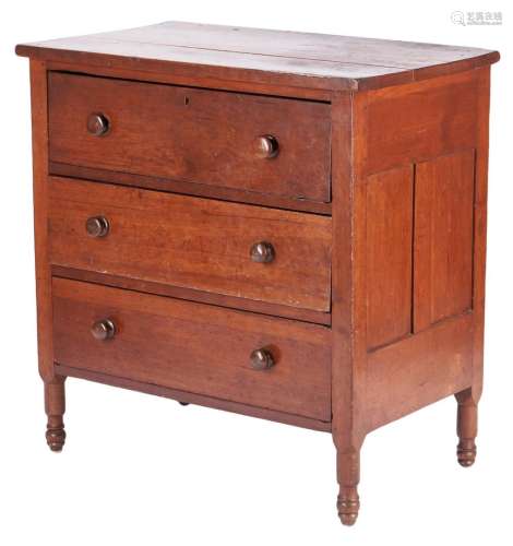 Diminutive Middle TN Cherry Chest of Drawers