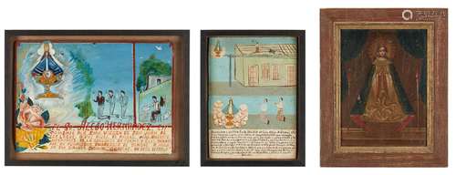 3 Retablos, incl. Our Lady of Juan de Lagos