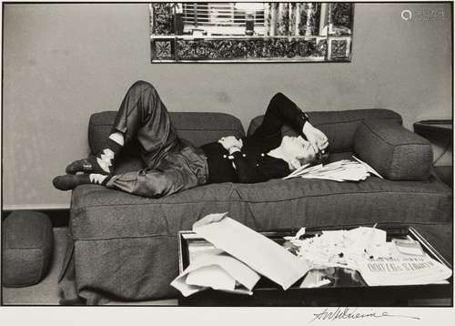 Alfred Wertheimer Photograph, Elvis Presley, Nap at the Warwick